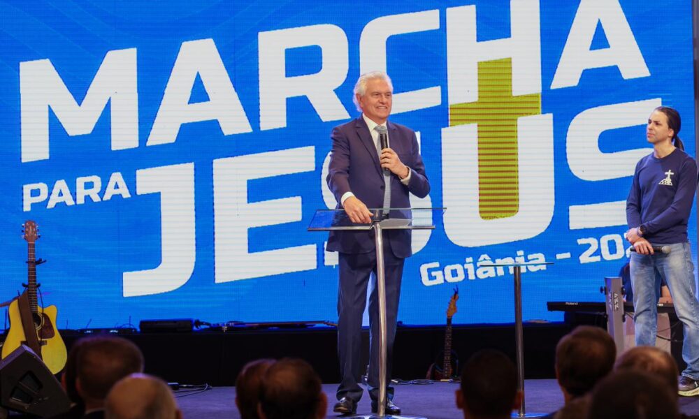 Governador Caiado vai à Marcha para Jesus 2026, em Goiânia