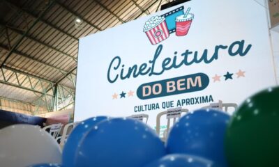 Cine Leitura do Bem visita mais cinco municípios nesta semana