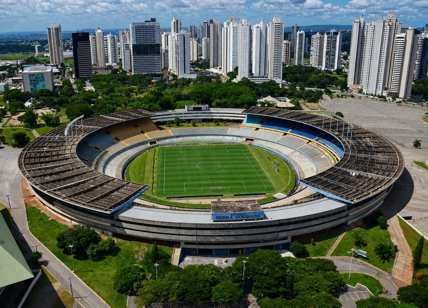 MP impõe novas regras para eventos no Serra Dourada: som, horário e multas de até R$ 100 mil