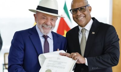 Lula recebe credenciais de sete novos embaixadores