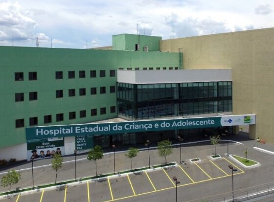 Fachada do Hecad, em Goiânia.