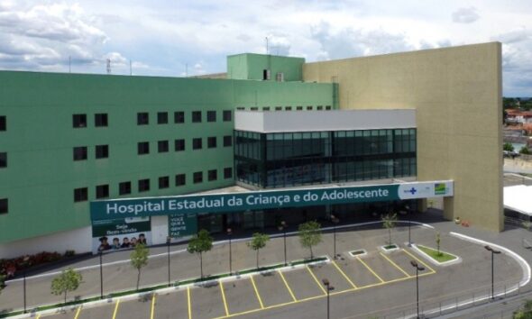 Fachada do Hecad, em Goiânia.
