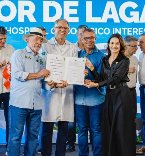 Lula visita primeiro hospital oncológico interestadual do país