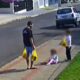 Vídeo mostra homem chutando filha de 3 anos e caso mobiliza investigação no Paraná