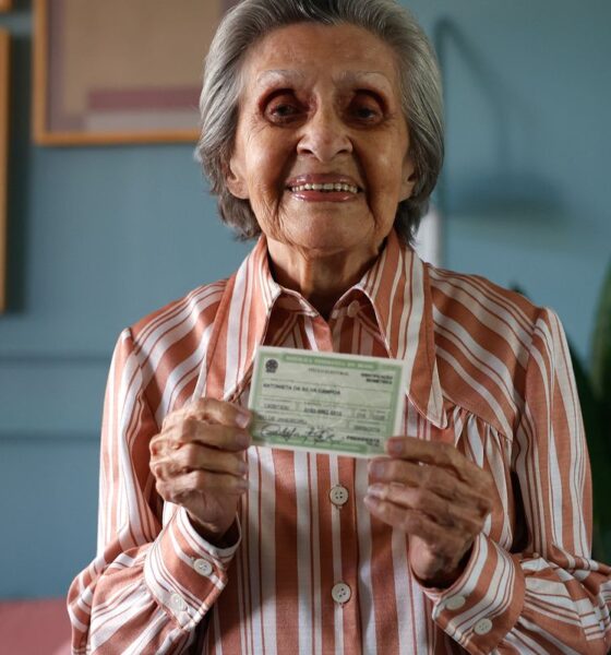Campanha incentiva voto de quem tem mais de 70 anos